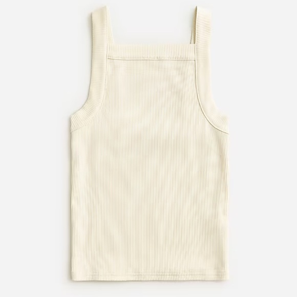 NWT ❣️J.Crew XS Vintage Rib Wide-Strap Tank Top - Picture 2 of 6